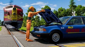 Неудачный день для манекена #9 😱 | BeamNG.Drive|Бемиджи Драйв