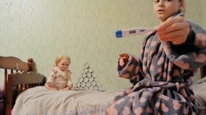 Аня заболела!!!😱😱😱 ужасный поход к психологу