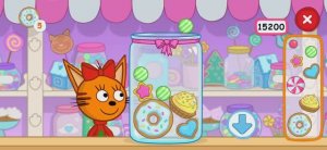 Три Кота Мультфильм Игра с Карамелькой