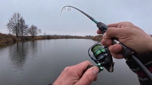 Рыбалка 6 Декабря на Спиннинг! Крупные 32см или 10 см Приманки ,На что ловить?  Лодка Полная Фарша!