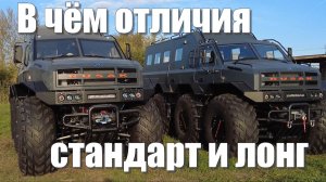 Отличия между стандартной длиной кузова и увеличенной