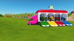 Машинки и Грузовики Мультики для детей