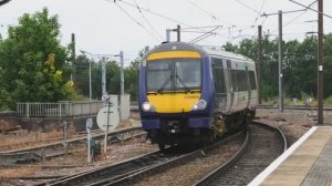 проезжающие поезда Англии ч.41