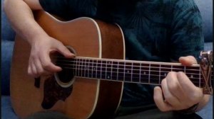 Монгол шуудан(Москва) на гитаре.