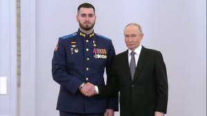 Владимир Путин Вручение медалей «Золотая Звезда» Героям России, Кремль, 9 декабря 2025 года