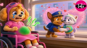 Щенячий патруль и Маршалл. Залипательное видео. Мультфильм для детей и малышей. Анимация