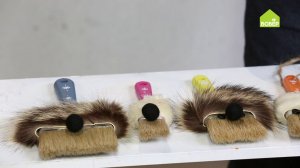 Декор для настоящего дизайнера! Новогодние кисти в шубках. Оригинальное украшение вашей ёлочки