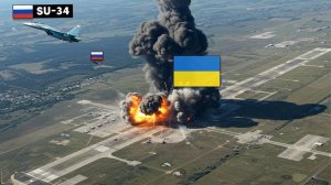 Россия дождалась посадки самолётов НАТО — боеголовка 3000 кг разрушила украинскую авиабазу.