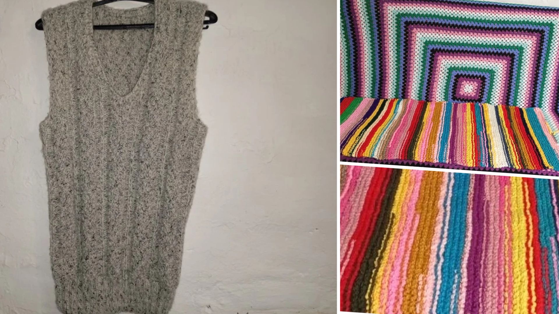 Готовые работы. Жилет довязала и коврик-дорожку смотреть онлайн