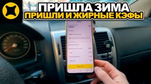 ПРИШЛА ЗИМА, ПРИШЛИ И ЖИРНЫЕ КЭФЫ / ЯНДЕКС ДОСТАВКА