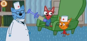 Три Кота Мультфильм Прививки