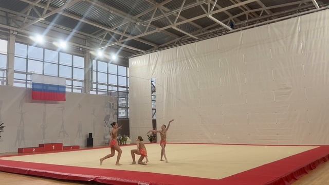 ТР 3 спортивный разряд, Порошина - Масло - Лабкович , ДК «Машиностроитель», Темповое упражнение