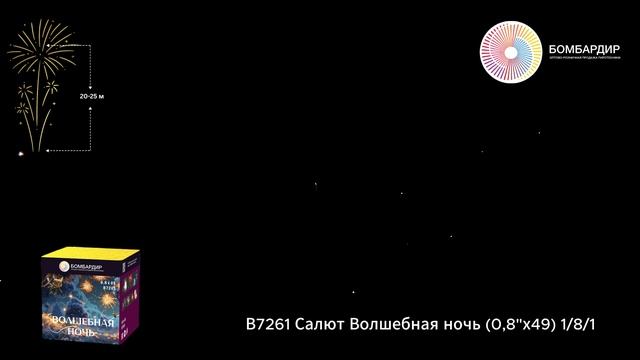 В7261 Салют Волшебная ночь (0,8х49) 181 смотреть онлайн