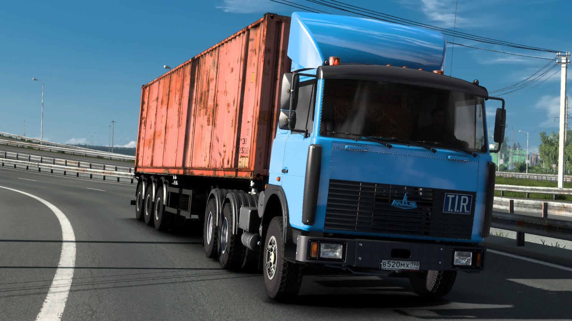 491 / ETS2 1.56 / MAZ 6422 / На Кемь.