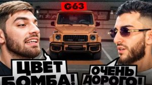 ❗ РАВШАН Выбирает НОВЫЙ ЦВЕТ на MERCEDES G63 AMG РЕНАТКО !💲| BRABUS ДИСКИ ЗА 50.000$ !