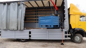 Кран манипулятор на Камаз (с системой управления)