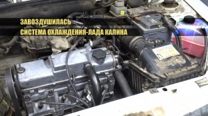 Воздух в системе охлаждения. Восьмиклапанная калина