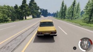 BeamngDrive катка по городу на русских тачках