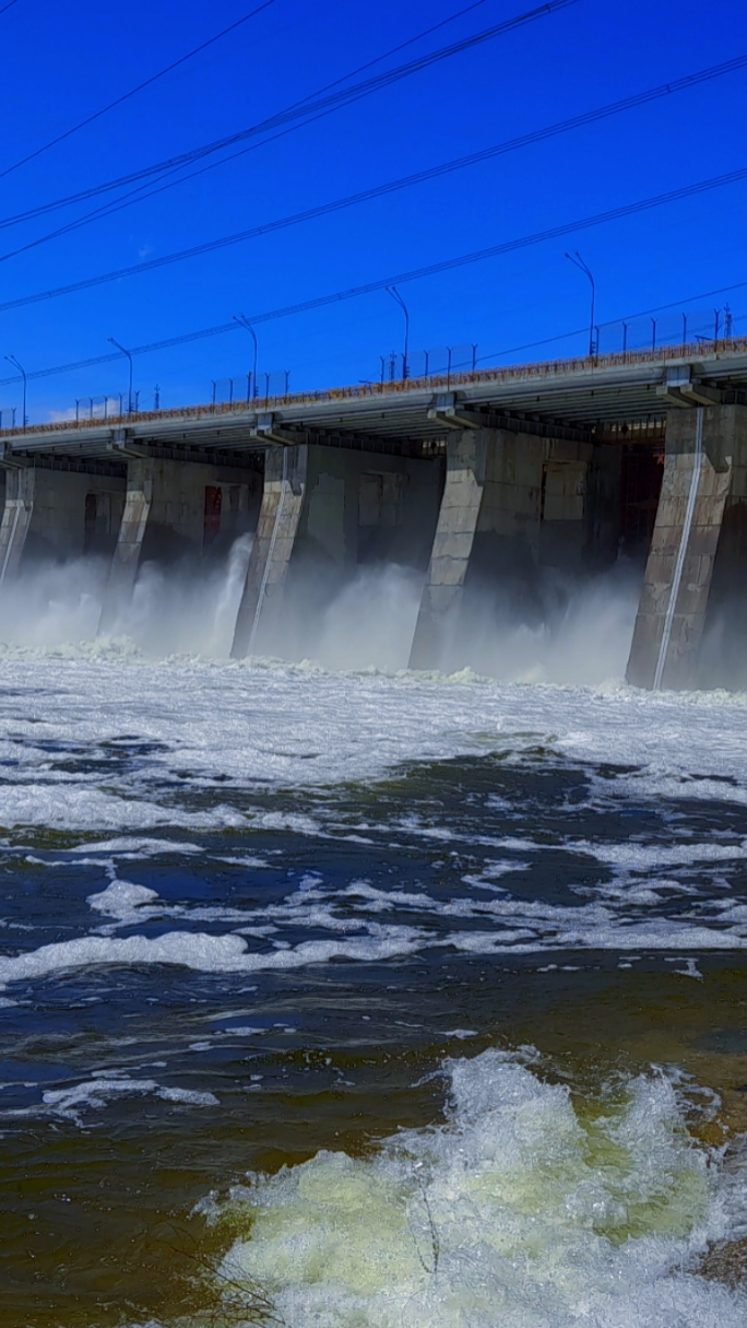 Жигулевская ГЭС #красота #вода