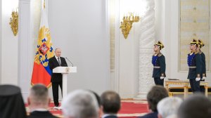 Владимир Путин вручил медали «Золотая Звезда» Героям России [ 2025 ]