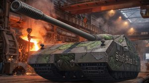 StuG Maus 17 cm - Как аналог Яги Е100 из коробок нагибает? #whinemachine #worldoftanks #миртанков