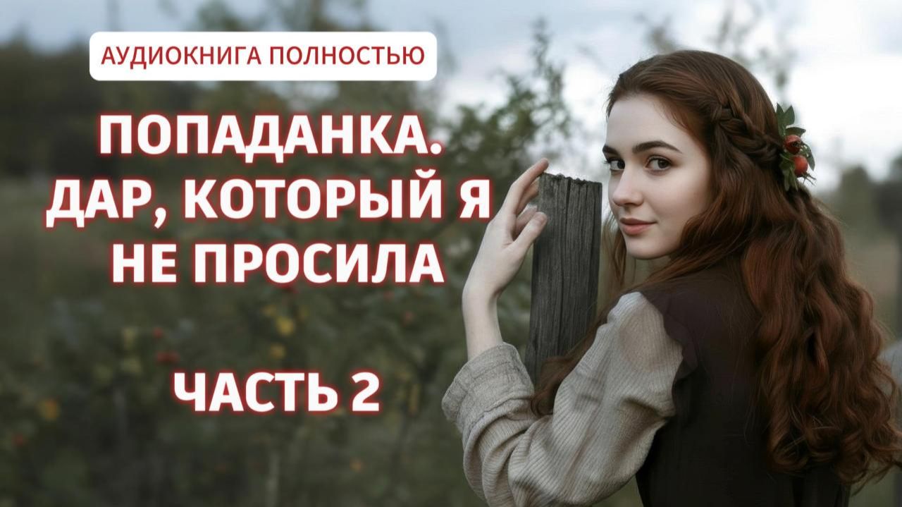 ПОПАДАНКА. Дар, который я не просила Часть 2 | аудиокнига полностью | фентези |любовный роман смотреть онлайн