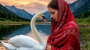 ©Белая лебёдушка-2. Сергей Весенин-стихи