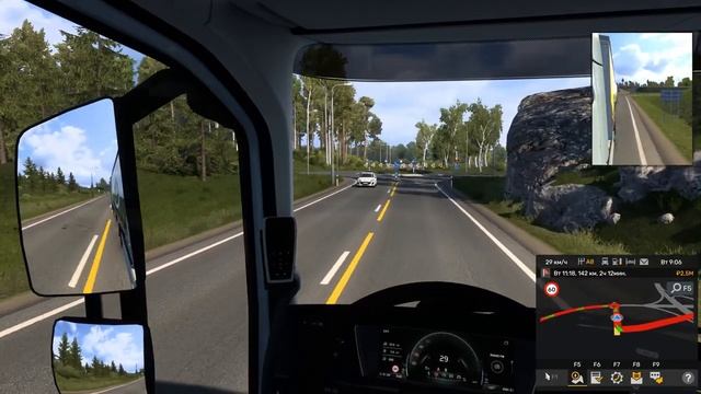 Euro Truck Simulator 2  Рейс Лахти   Наантали   # 6