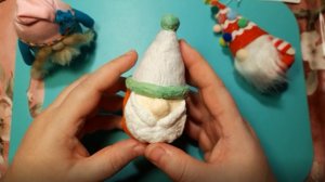 Гном из ваты.  1  Основа-каркас.