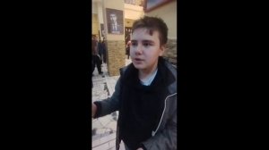 Интервью после спектакля