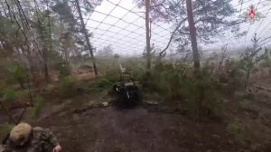 Боевая работа расчетов гаубиц Д-30 ГрВ «Север»