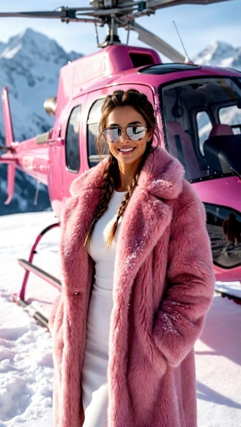 Фотосессия в розовом v.2