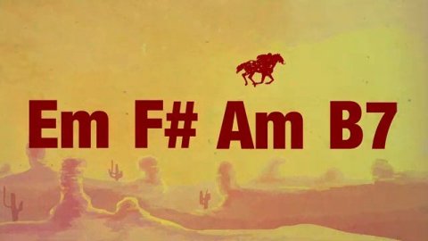 Western Guitar Backing Track in E