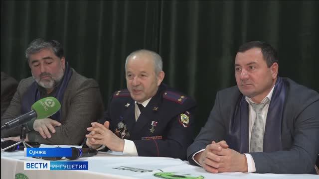 Герой России рассказал студентам колледжа Ингушетии о буднях правоохранителей