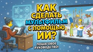 Как сделать мультфильм с помощью ИИ?