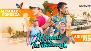 Алькарас К — Фонсека Ж  | Анисимова А — Пегула Дж Теннис Выставочный матч Прямая трансляция