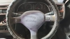 Как снять подушку безопасности руля Toyota Caldina