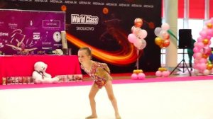 Соревнования по художественной гимнастике, БП, Ева 5 лет