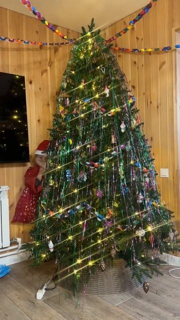 Наша ёлочка в этом году🎄как вам? 
#shorts смотреть онлайн