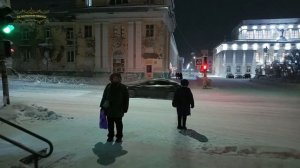 Воркута. 06.12.25. Прогулка по городу с Валентиной.