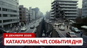 Новости Сегодня 09.12.2025 - Катаклизмы, ЧП, События дня | США Индия Китай Россия Европа