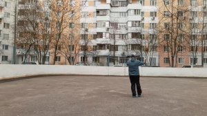 Упражнения с парными мечами Цзянь (8)