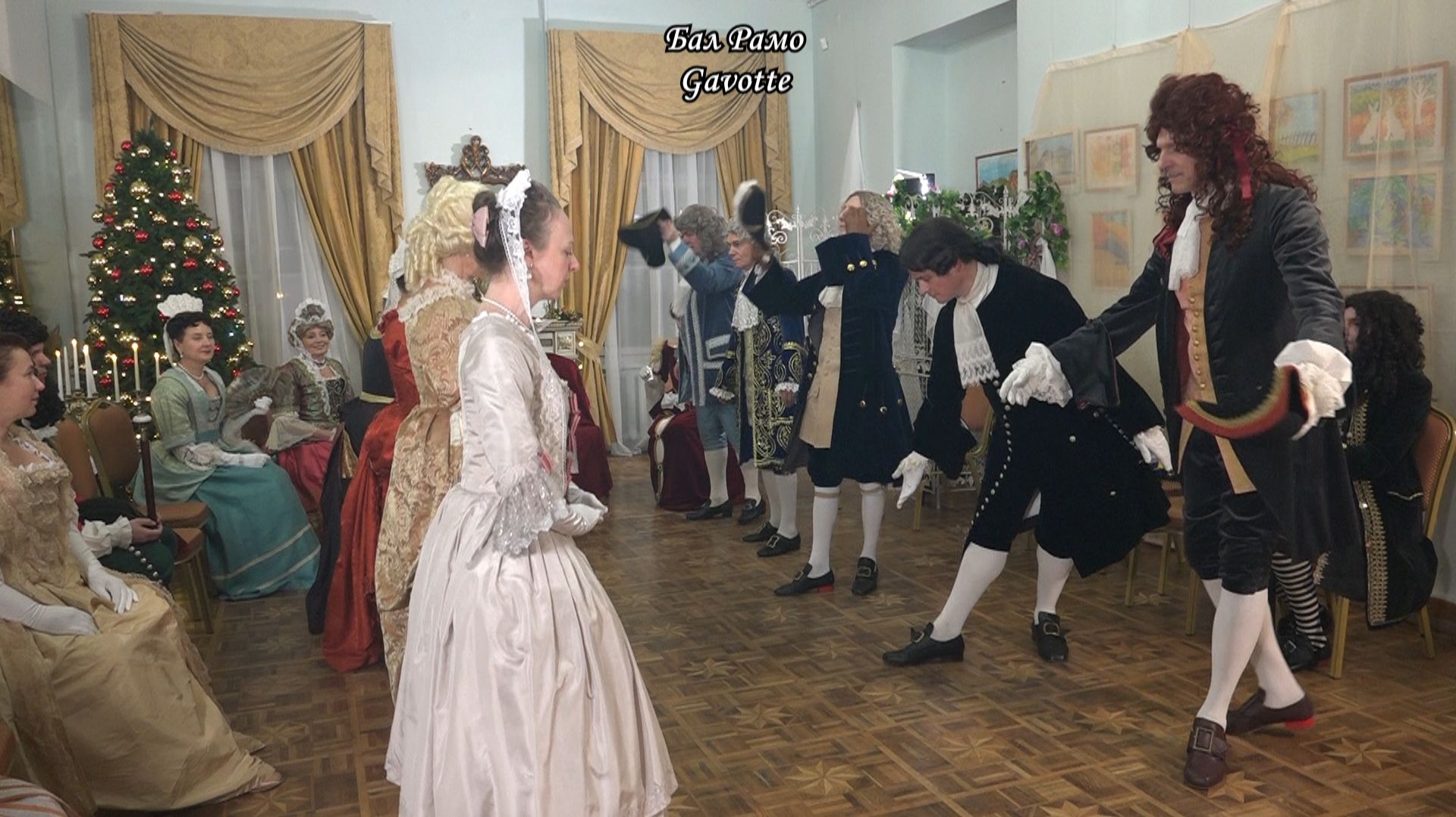 BAROQUE DANCE Gavotte (Гавот) смотреть онлайн