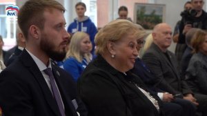 В Едином центре поддержки московские единороссы поздравили Героев Отечества с праздником