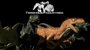 PBR Velociraptor Unity Preview
