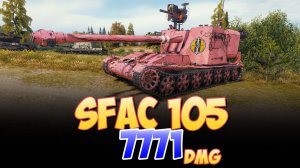 SFAC 105 - 4 Фрагов 7.7K Урона • Мир Танков