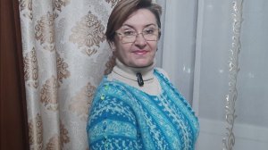 Спонтанные проекты. Пробная примерка джемпера.