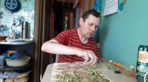 Жизнь после инсульта.Приготовим рулет из лаваша!?