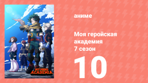 Моя геройская академия 7 сезон 10 серия (аниме-сериал, 2024)