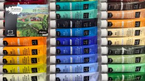 Акриловые краски Malevich | Эспериментирую в ашете